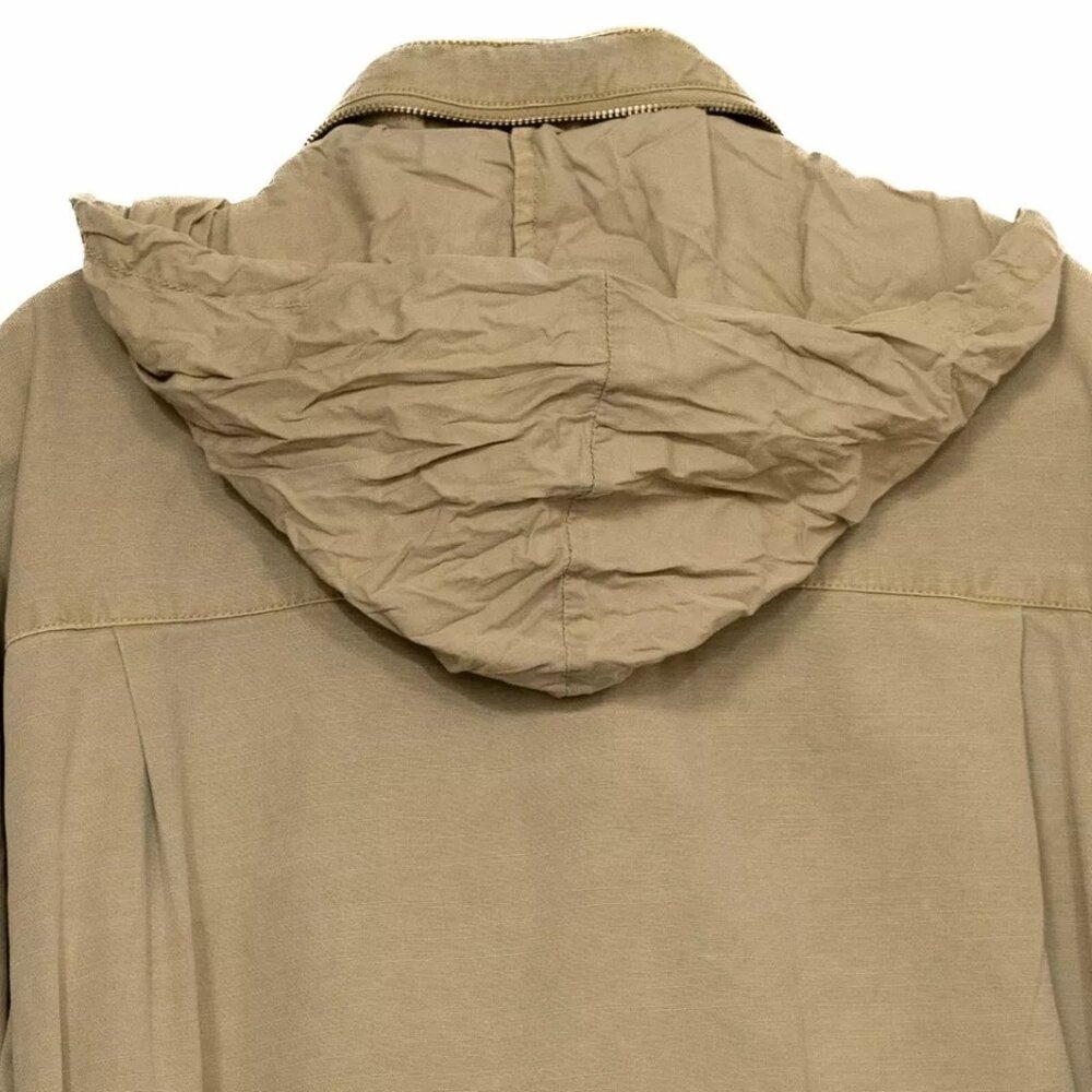 Structure Mens Beige Jacket Solid 4 Pockets Butto… - image 5